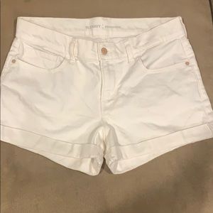 Old navy boyfriend shorts (white)